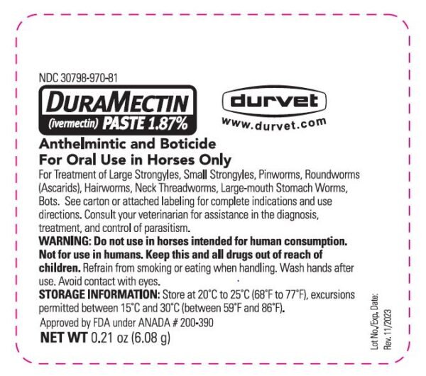 duramectin dose